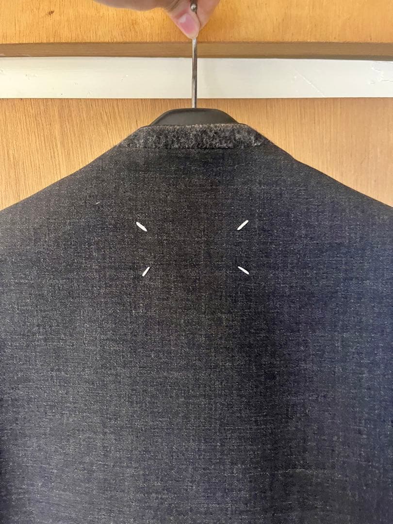 メゾンマルジェラ　ノーカラージャケット　20 サイズ48