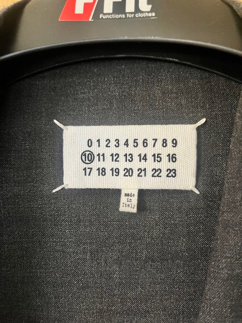 メゾンマルジェラ　ノーカラージャケット　20 サイズ48