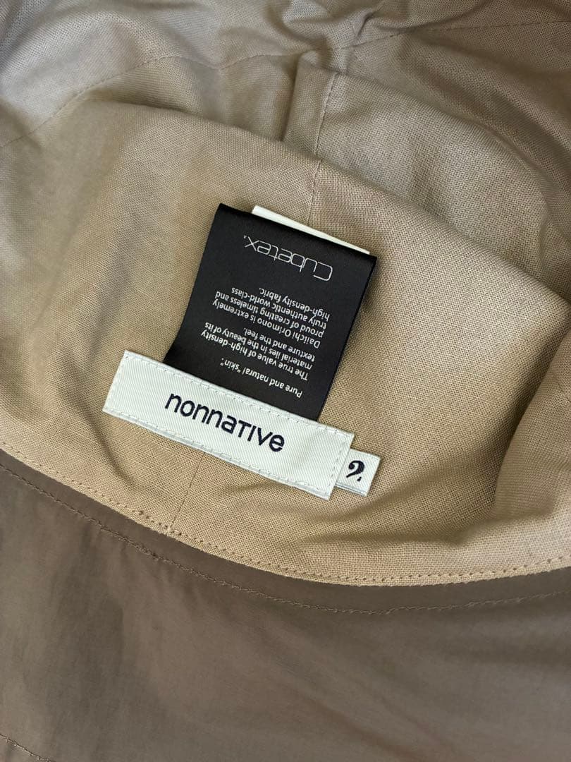 nonnative HIKER HAT WEATHER Cubetex® 茶