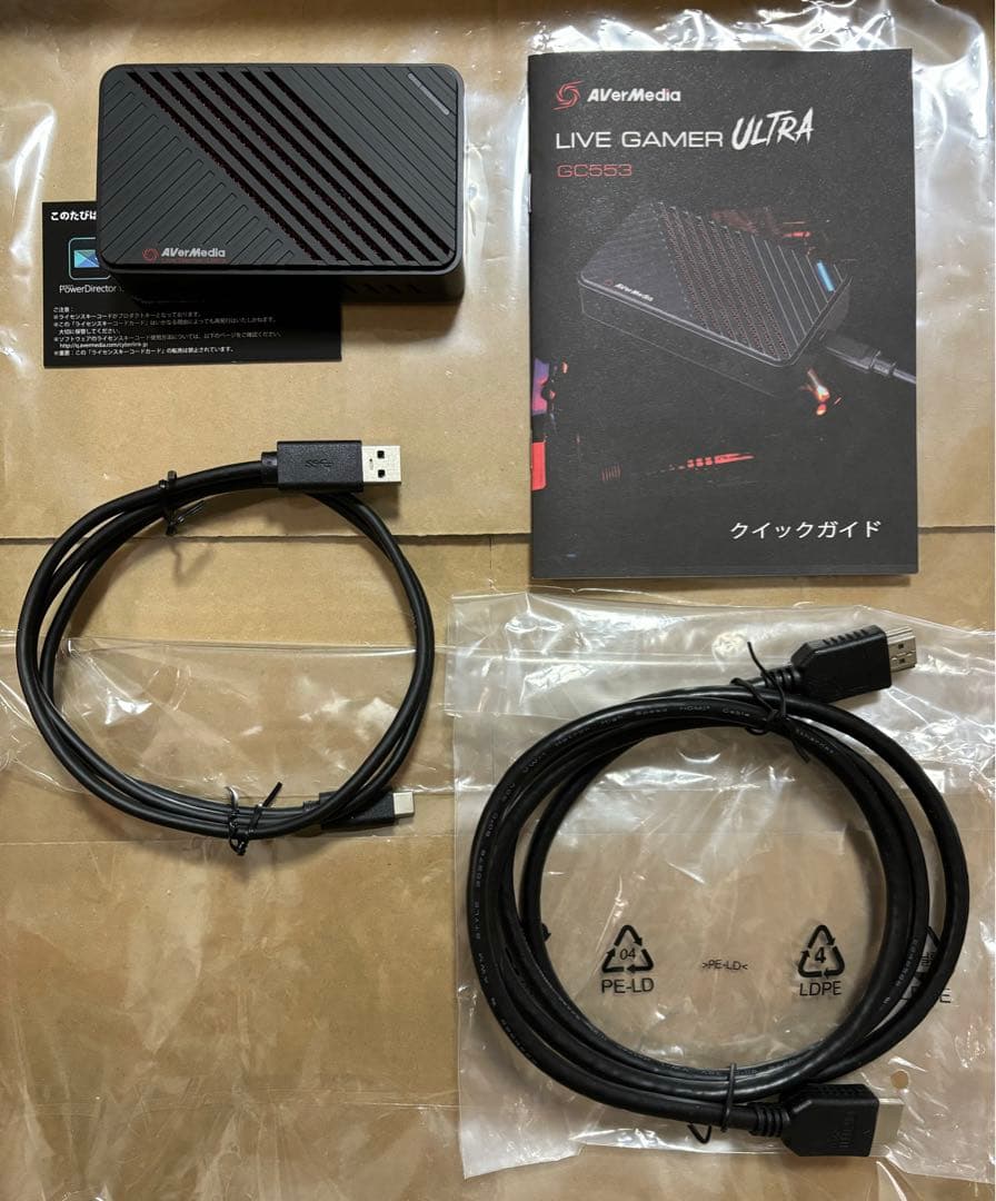 AverMedia GC553 4K LIVE GAMER ULTRA 中古