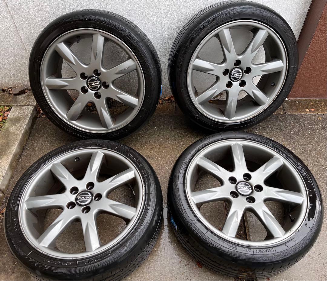 VOLVO850R 純正アルミ 17インチ7J 5穴 タイヤセットPCD:108