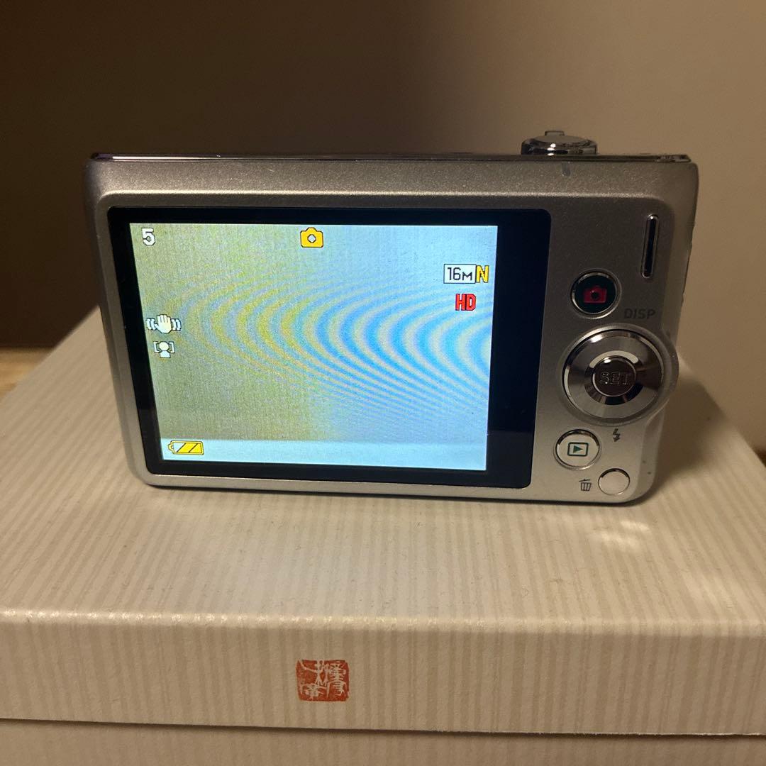 【美品】CASIO EXILIM EX-ZS180 シルバー