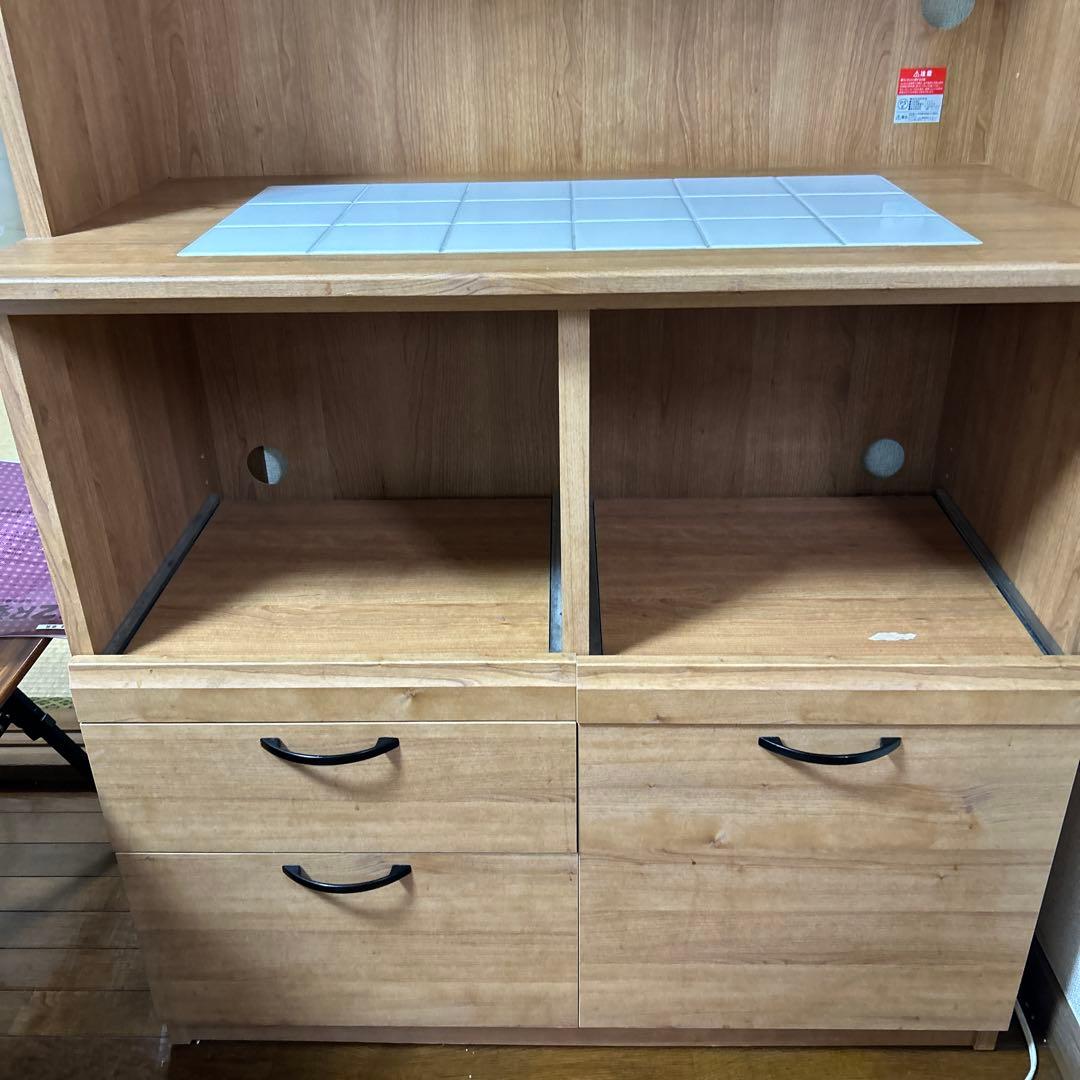 大人気！B-companyビーカンパニー食器棚コチーナ　日本製　キッ