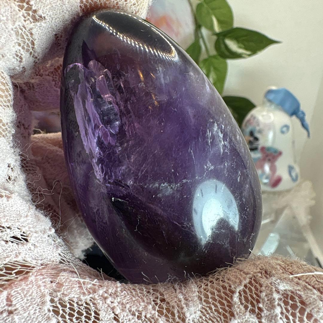 ロマネINアメジストBIGたまごちゃん♡No.2265