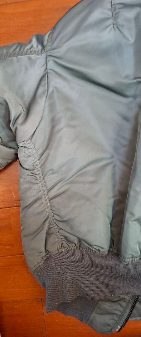 【USA製】ALPHA MA-1 フライトジャケット M IDEAL ビンテージ