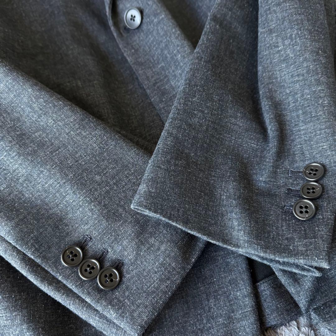 極美品 Theory ダークグレー テーラードジャケット 2B 42 現行タグ