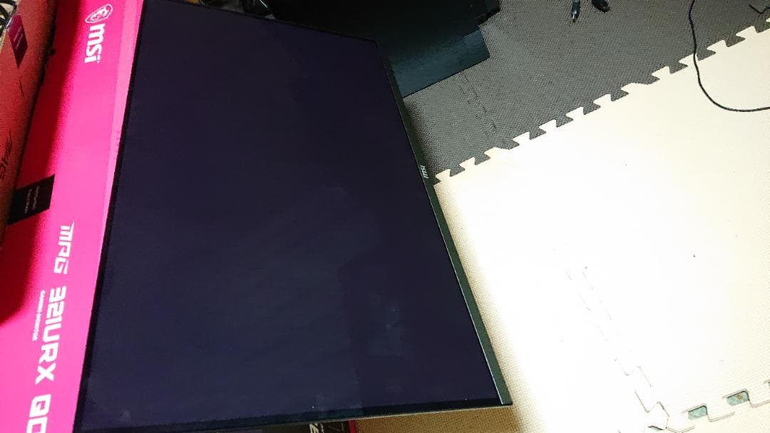 F*0様 MPG 321URX QD-OLED 31.5インチモニター