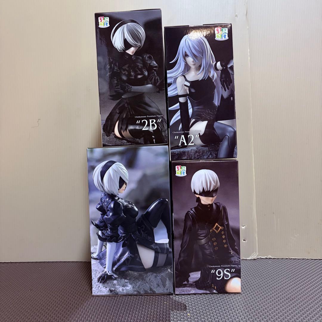 ブ*ト様 ニーアオートマタ　2B 9S A2 ちょこのせ　ぬーどるストッパー　4