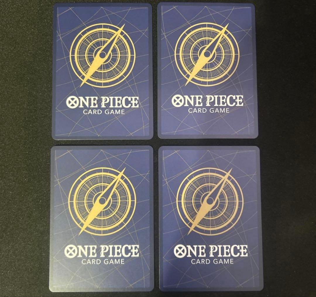 ワンピースカード サンジ sr パラレル 4枚 st29-004