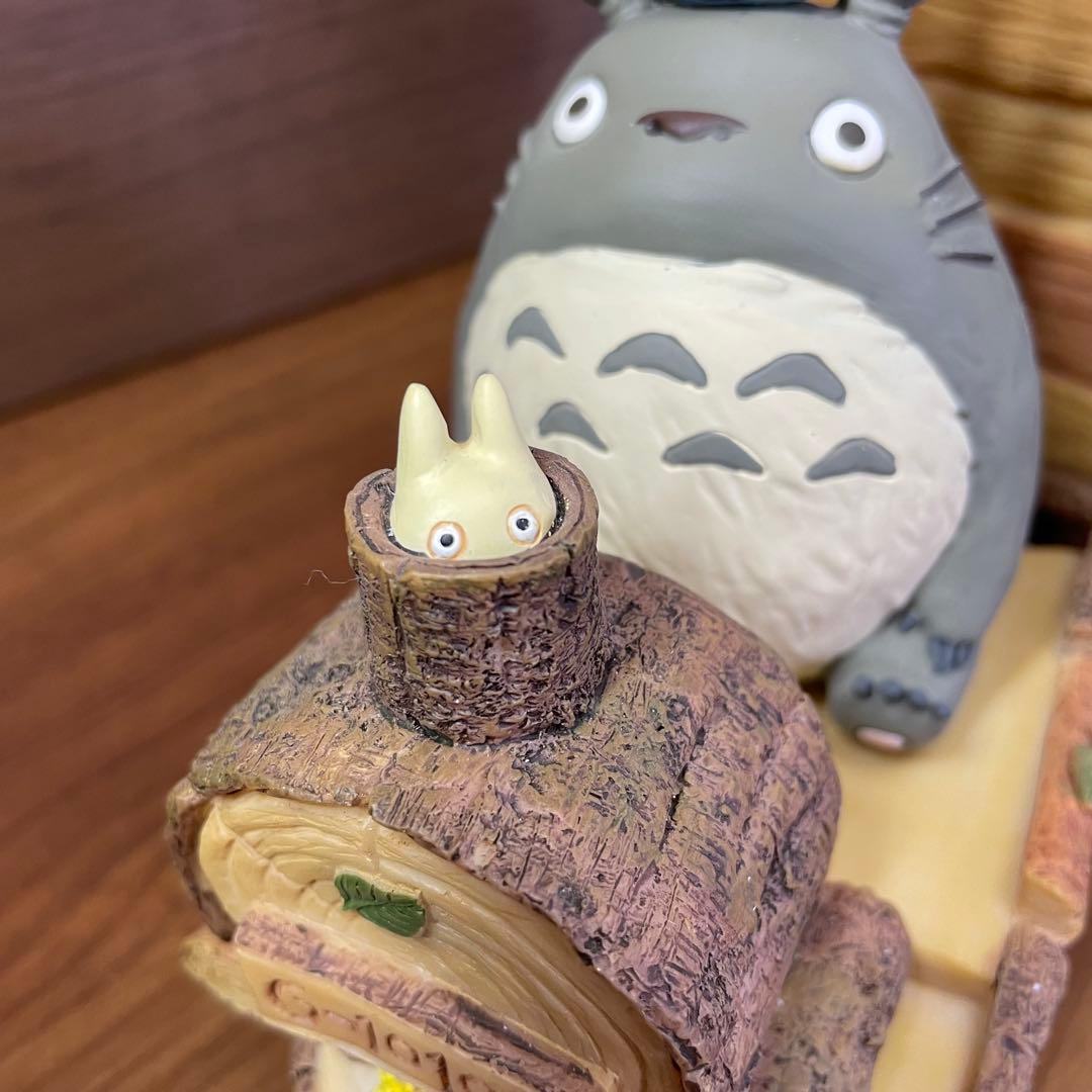 【廃盤】となりのトトロ 二馬力　お花機関車 プランターカバー 美品 箱付