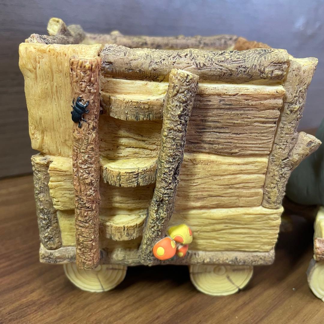 【廃盤】となりのトトロ 二馬力　お花機関車 プランターカバー 美品 箱付