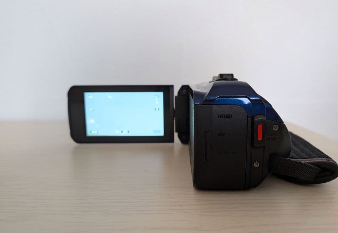 JVC Everio GZ-B800-A ビデオカメラ 青 専用BDライター付