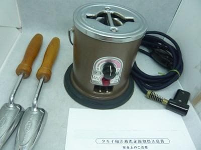 保管美品　タキイ和裁電化鏝　ランプ付　和裁こて　和裁コテ　鏝2本付き