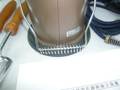 保管美品　タキイ和裁電化鏝　ランプ付　和裁こて　和裁コテ　鏝2本付き