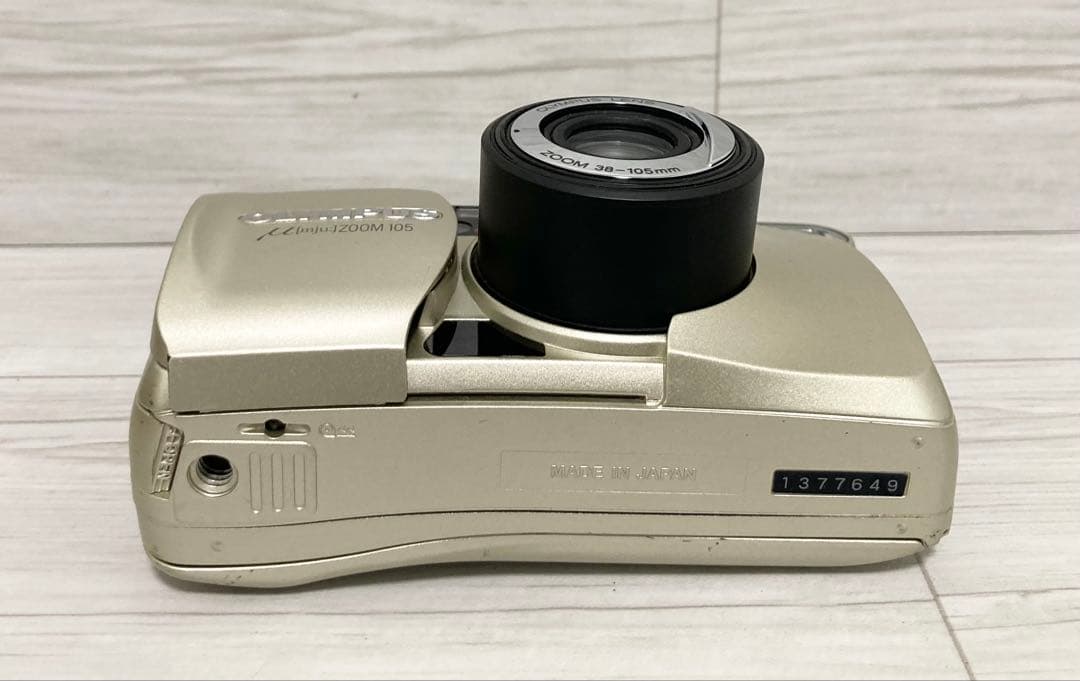 『動作確認済み』OLYMPUS μ【mju：】ZOOM 105 フィルムカメラ