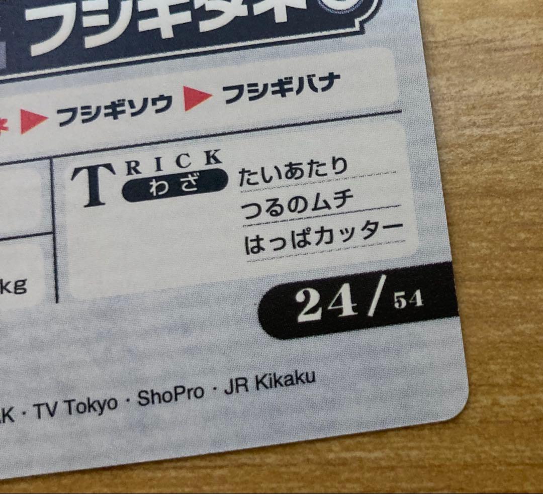 ポケモンウィークリー　フシギダネ