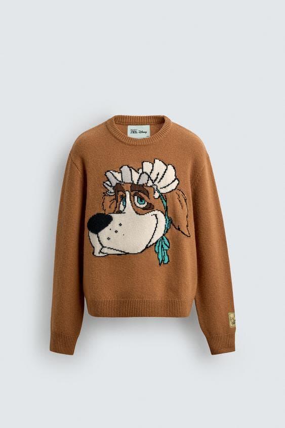ZARA ディズニー ナナ ピーターパン セーター ハリーランバート S