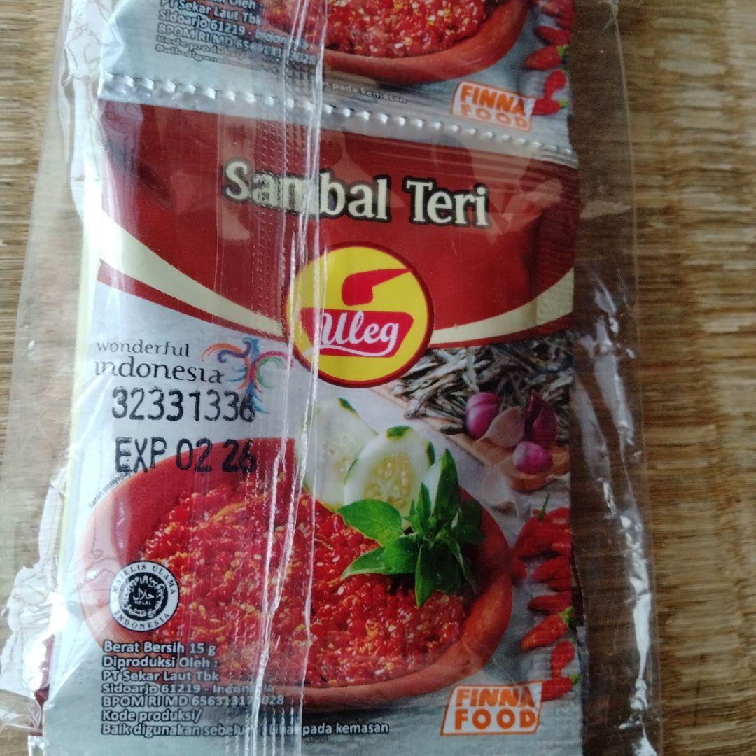 ULEG サンバル テラシ - KEMIRI -Teri (しらす)(720袋)