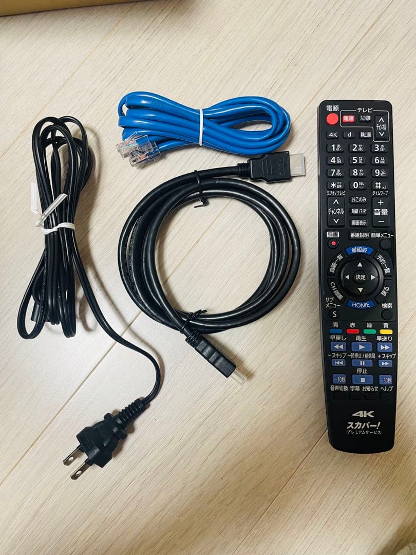 スカパー4K対応プレミアムチューナー（2チューナー、外付HDD対応）