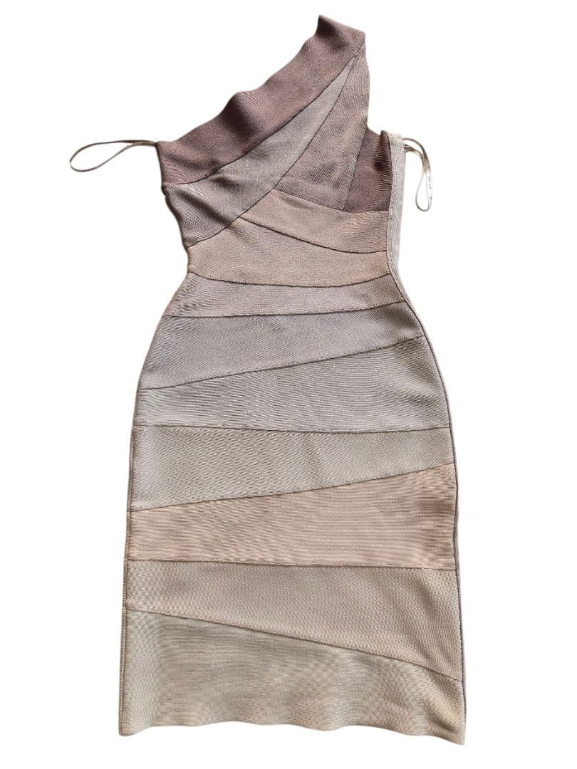 HERVE LEGER♡ワンショルダーバンテージミニドレス