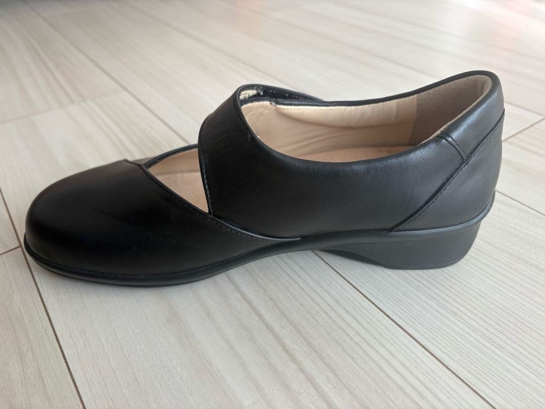 Finn Comfort フィンコンフォート パンプス 25cmブラックレザー