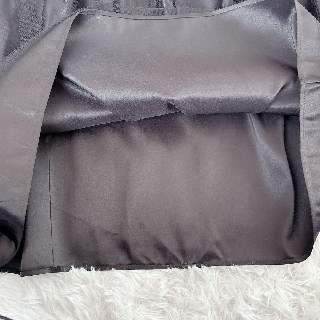 新品タグ付き✨パメオポーズ Doking Knit Dress マキシ丈 リボン