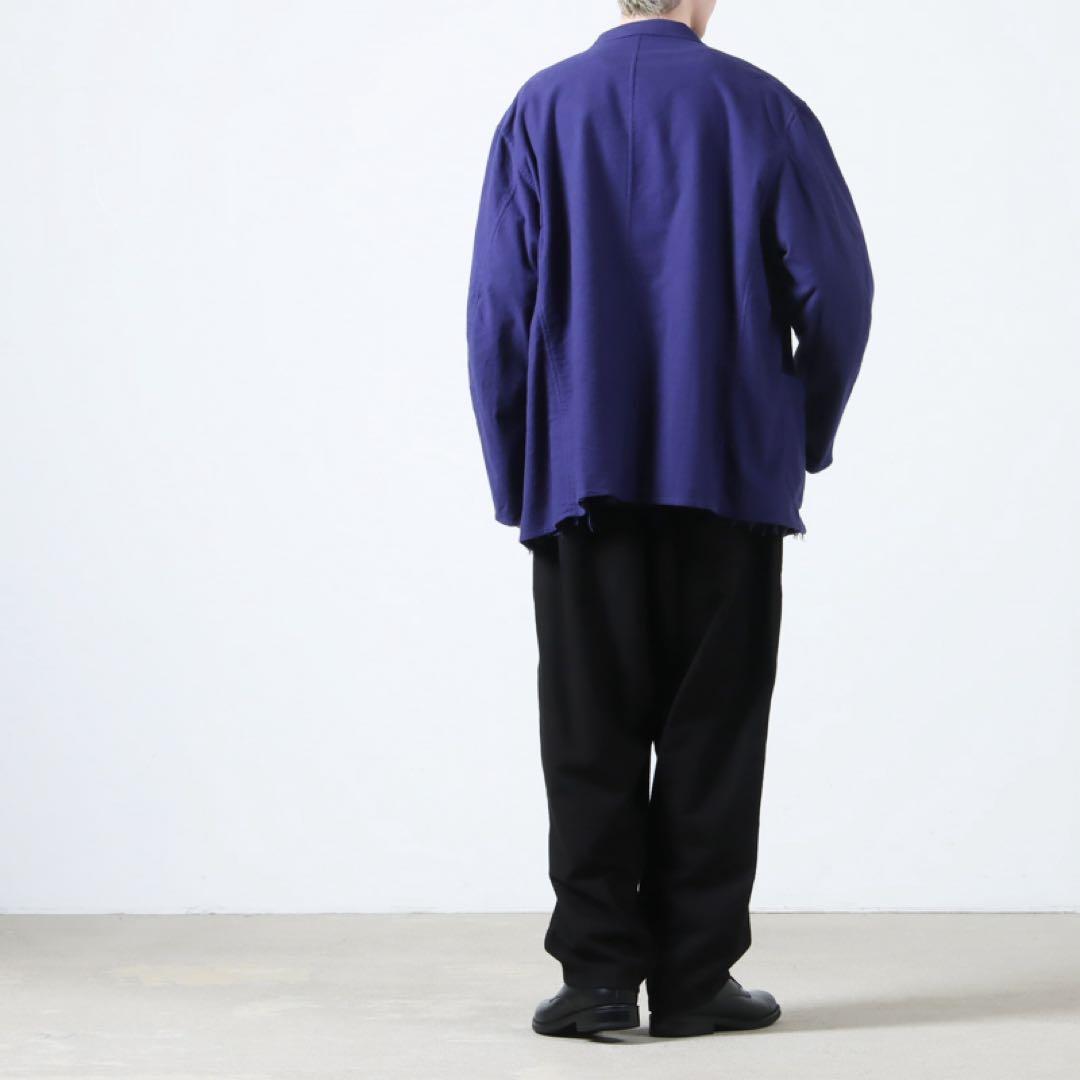 ね*ス様 COMOLI 25AW コモリ　コットンネルジャケットブルー1 定価5