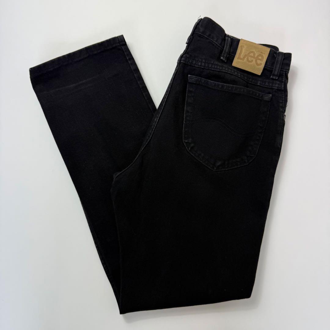 90's USA製 LEE 200 リー ブラックデニムパンツ 36×32