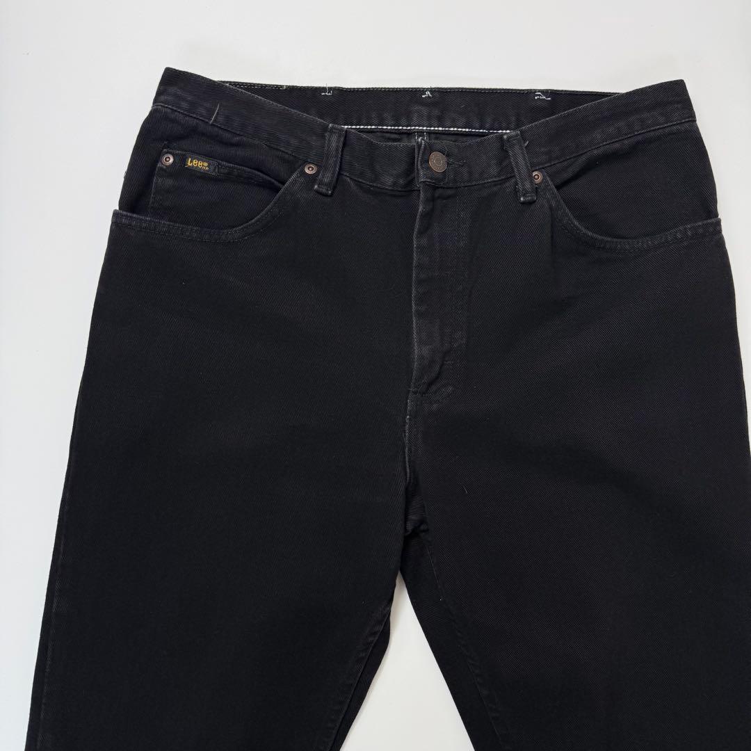 90's USA製 LEE 200 リー ブラックデニムパンツ 36×32