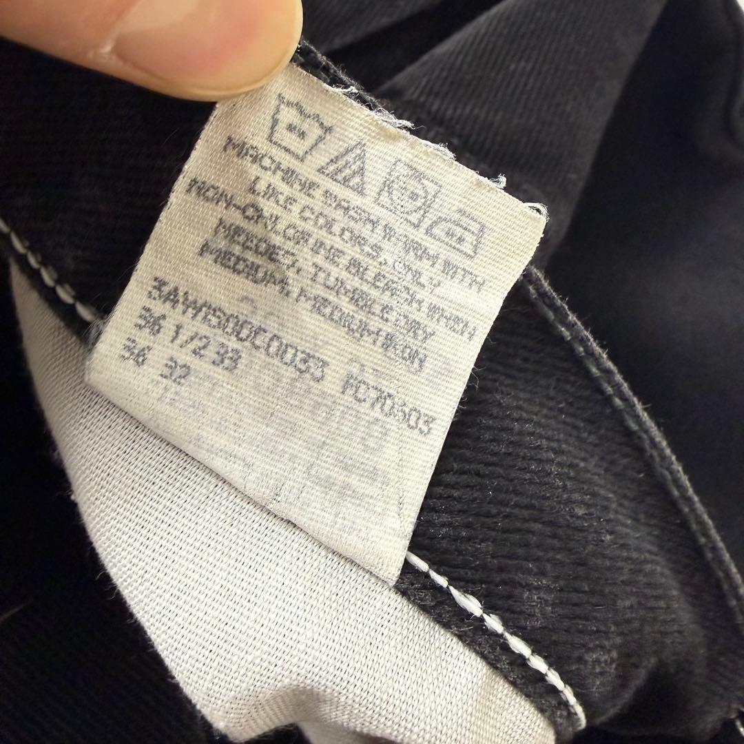 90's USA製 LEE 200 リー ブラックデニムパンツ 36×32