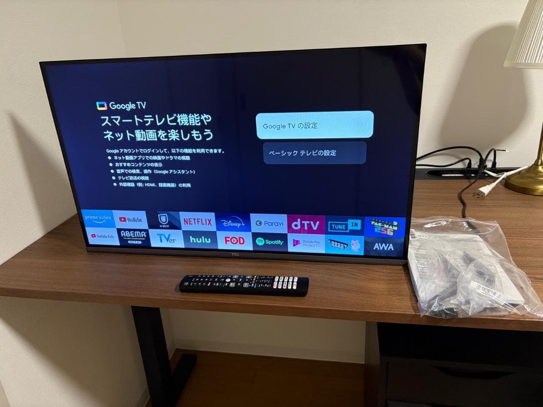【美品】2023年製 TCL 32V型 液晶テレビ スマートテレビ32L5AG