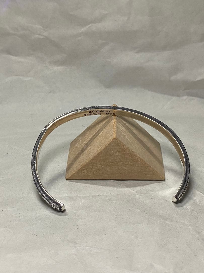 ソカロ　シルバーバングル　『ナロウアイビー』　Sサイズ