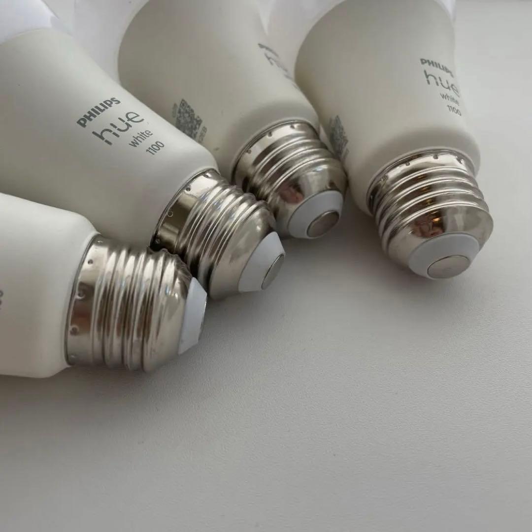 Philips Hue スマート電球 E26 75W LED 4個 1100lm