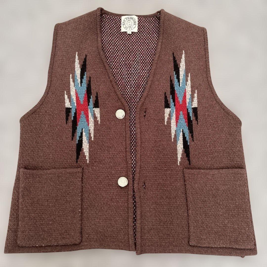 GEO TROWARK チマヨ柄ベスト S