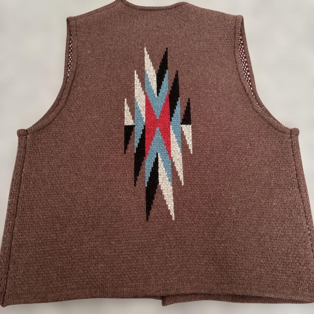 GEO TROWARK チマヨ柄ベスト S