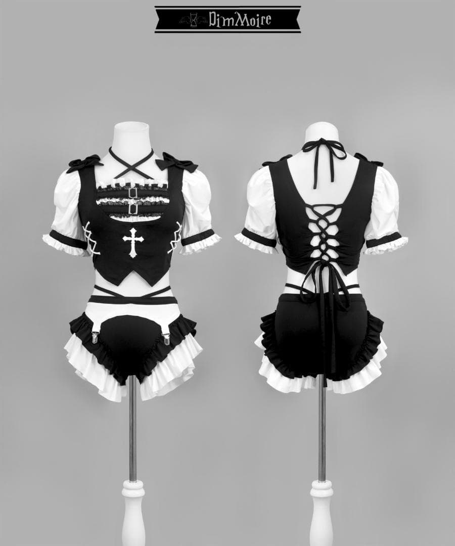 融ける夢の約束スイムウェア M Black&White