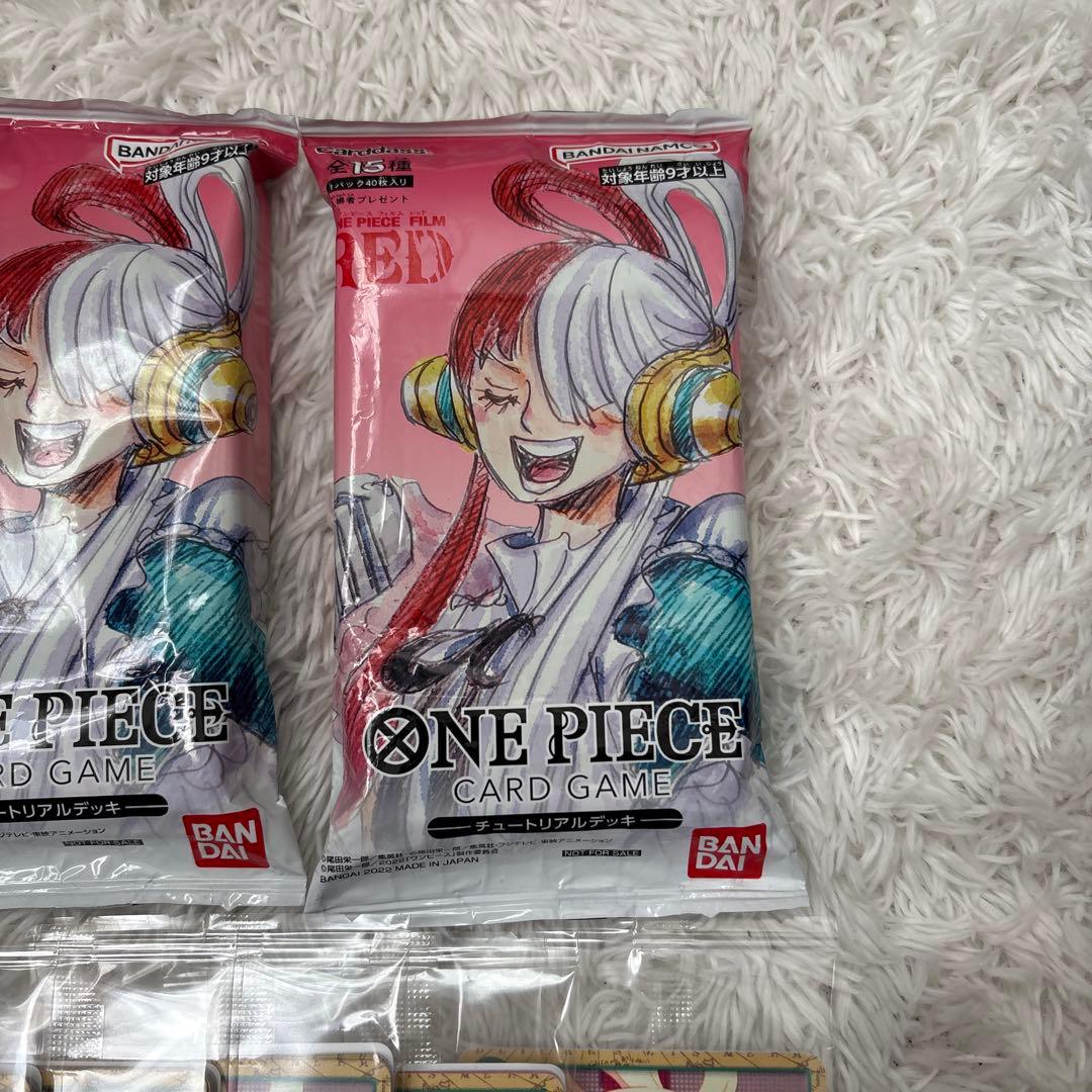 ワンピースカードゲーム　フィルムレッド　チュートリアルデッキ　アンコールパック