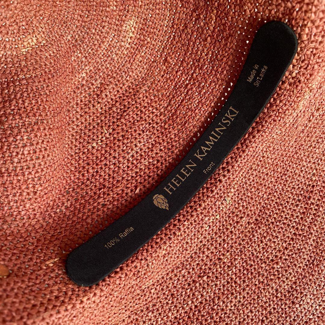 極美品　ヘレンカミンスキー　プロバンス12 ラフィアハット