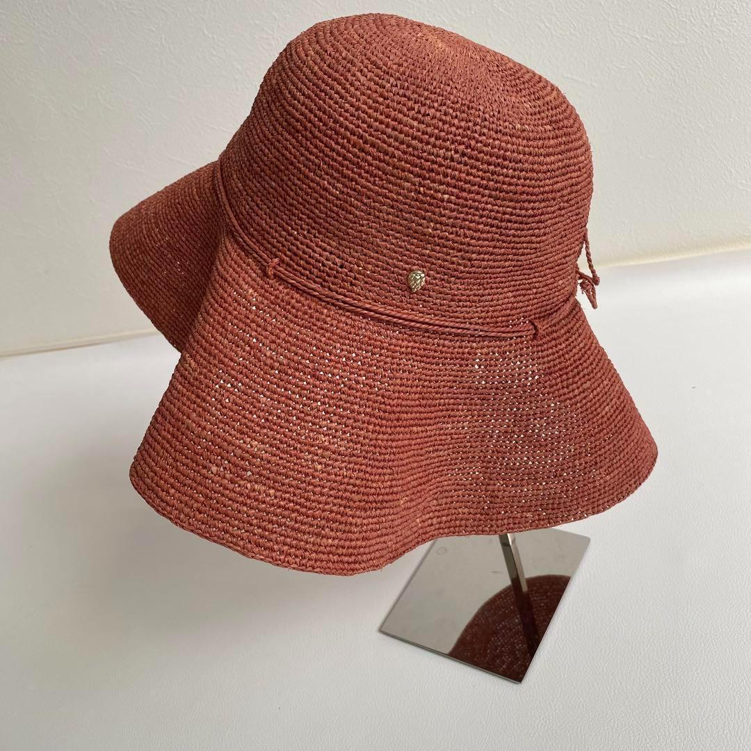 極美品　ヘレンカミンスキー　プロバンス12 ラフィアハット