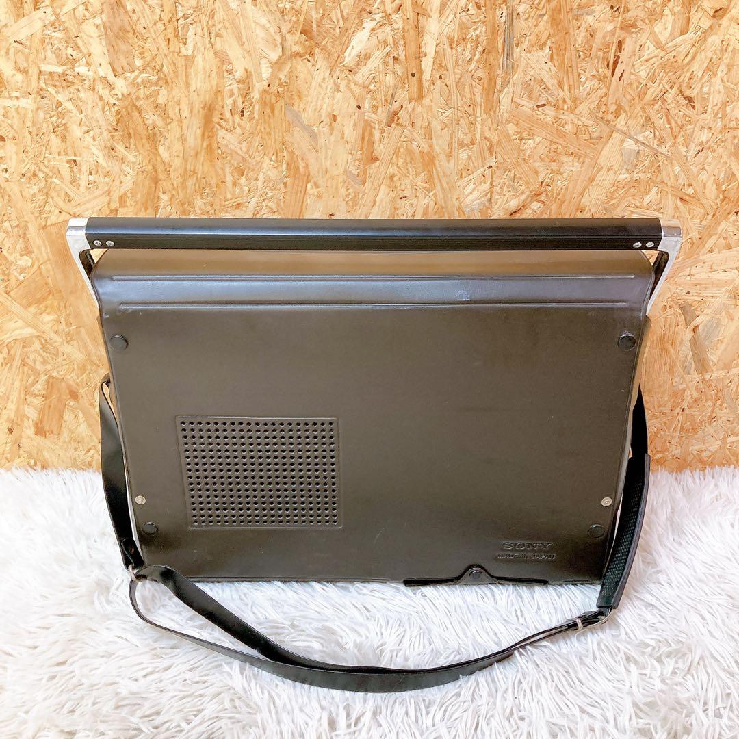 sony cf-1990 モノラルラジカセ　ビンテージ　昭和レトロ　ケース付き