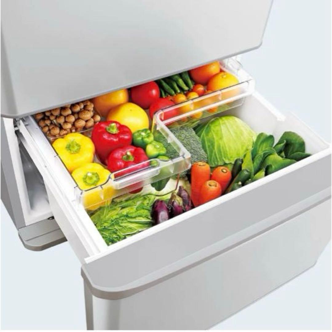 V*m様 どっちもドア★SHARP 3ドア冷蔵庫 SJ-W352E-S