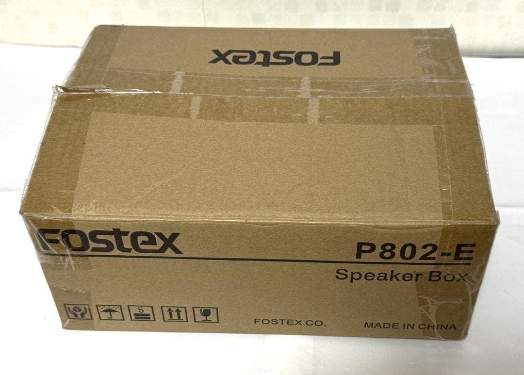 Fostex P802-E ウッド調 スピーカーBox+Olasonic SP