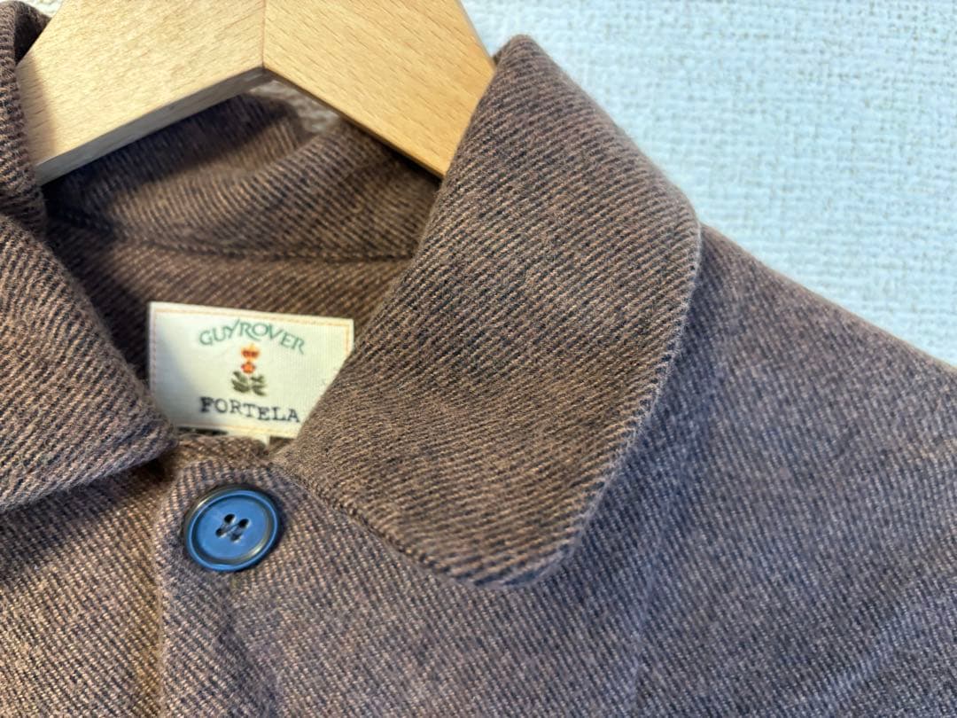 【フォルテラ×ギローバー】コットンフランネル ワークジャケット カバーオール②