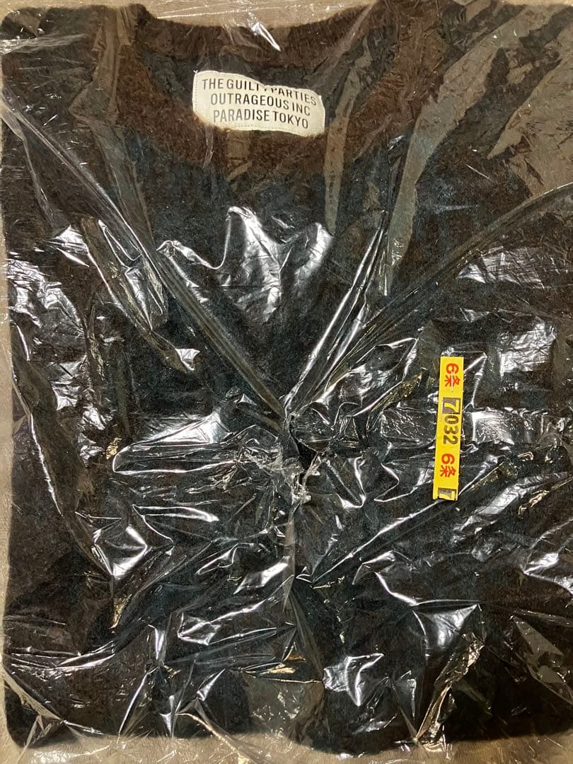 ワコマリア　THE GUILTY PARTIES レオパード柄セーター