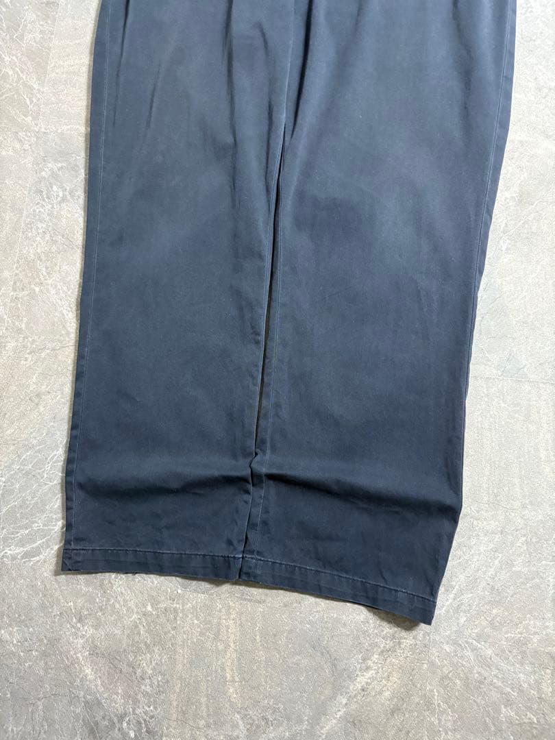 パンツ Ralph Lauren wide cotton chino pants W40