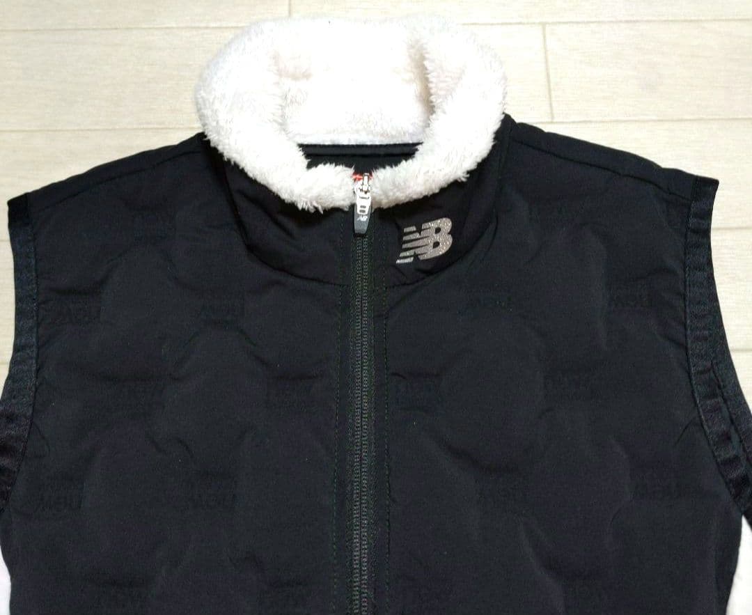 再再再値下げ美品　ニューバランスゴルフ　ダウンワンピース2 黒ブラック　中綿