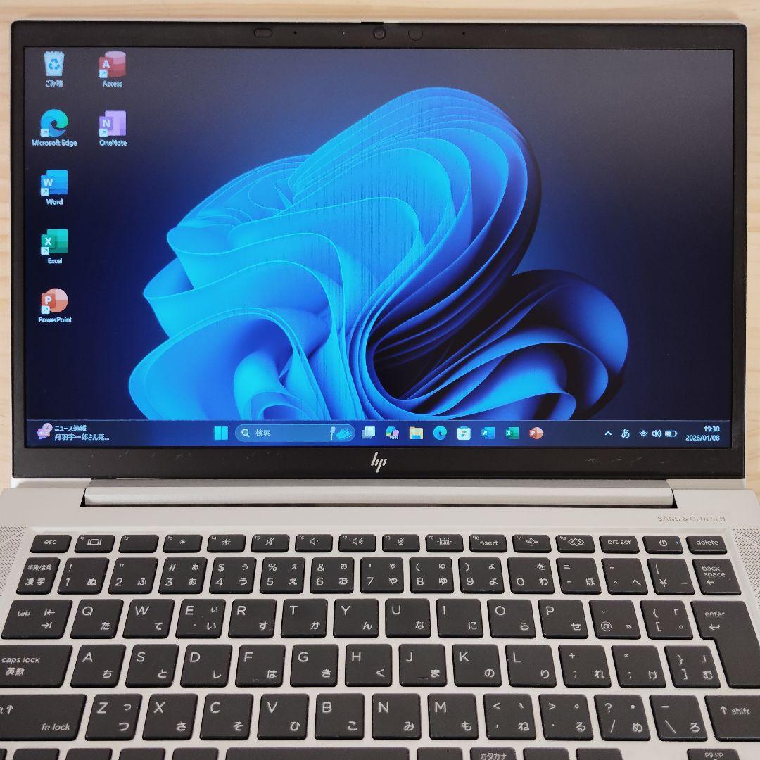 美品 爆速 EliteBook 830 G8 第11世代i5 メモリ24GB