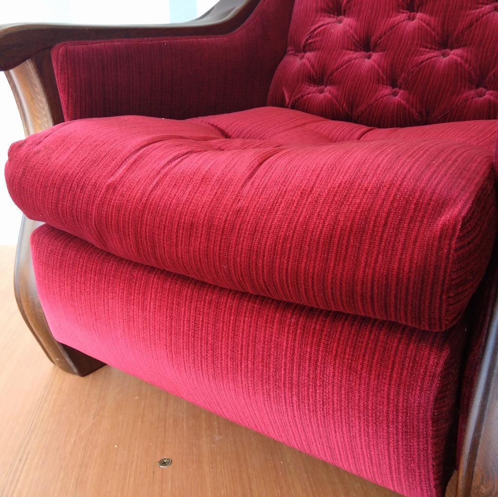 レトロソファ　一人掛け　肘掛　A