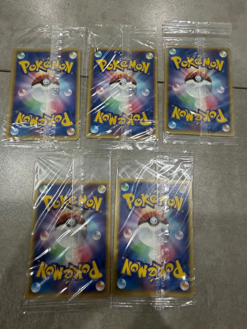 ポケパーク　プロモ5枚セット　未開封