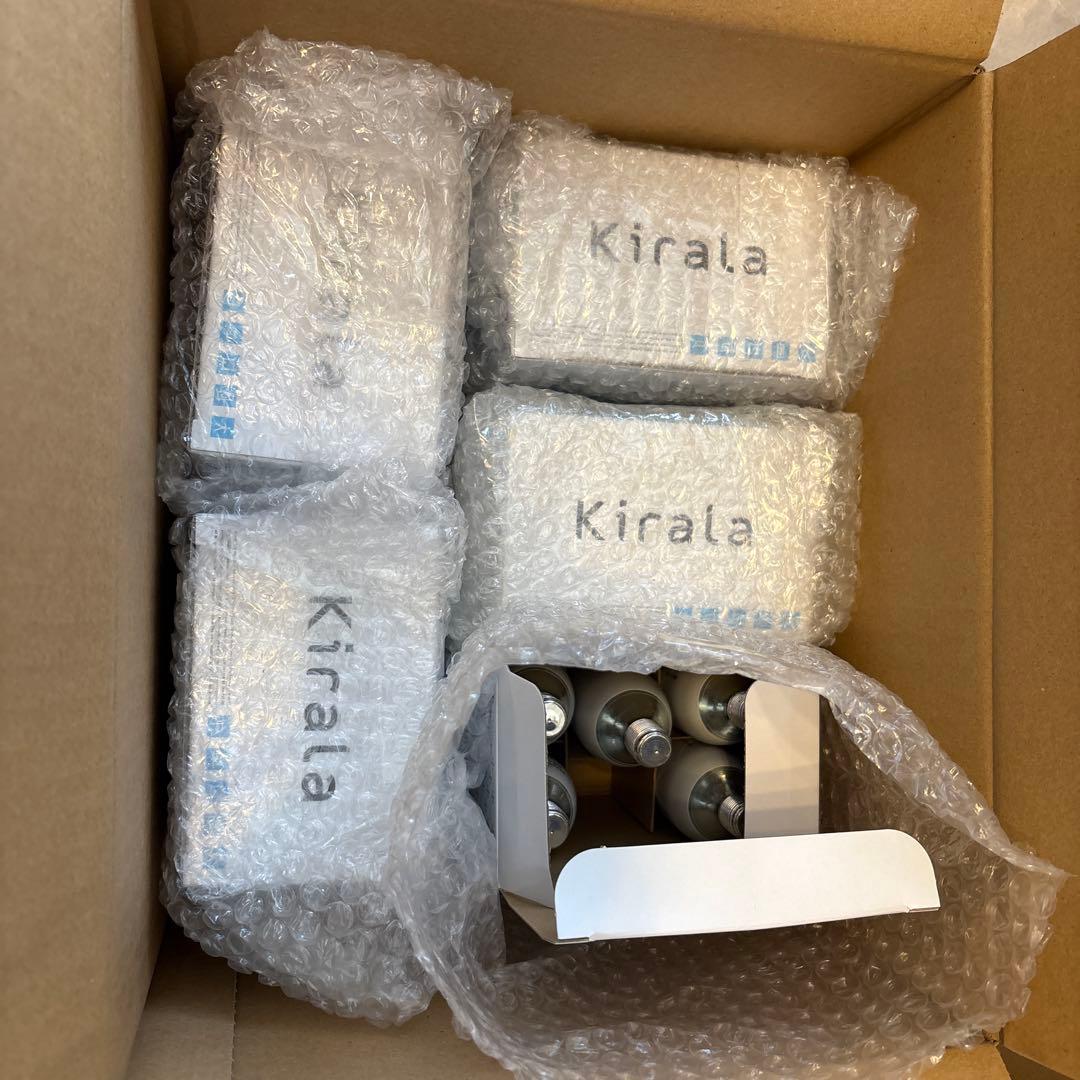 Kirala 炭酸ガスカートリッジ 6本入り✖️4プラス5本